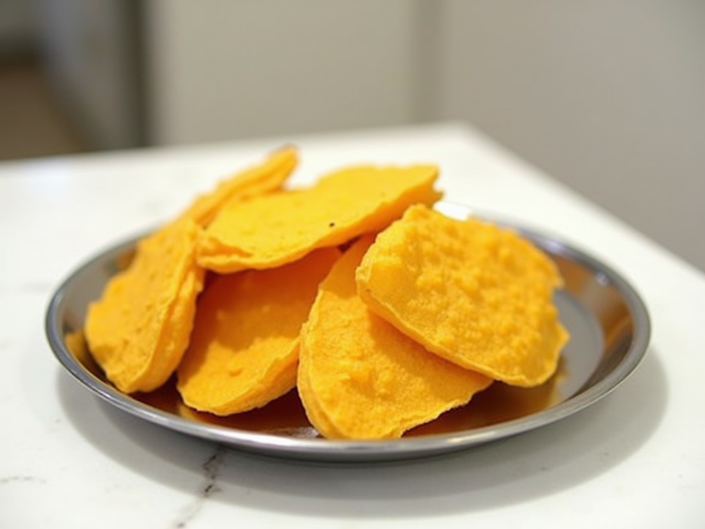 Dried mango slices